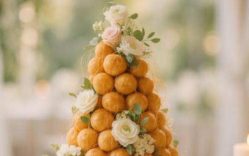 La pièce montée : une éternelle tendance de mariage & ses origines gourmandes