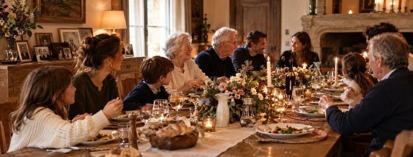 Les grandes réunions de famille : pourquoi on aime tant se retrouver tous ensemble ?