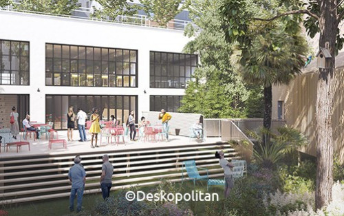 A venir à Montparnasse : le coworking végétal par Deskopolitan