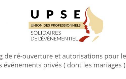 Le calendrier de déconfinement du secteur du mariage se précise !