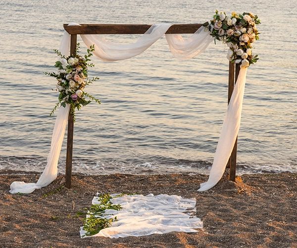 Mariage bord de mer