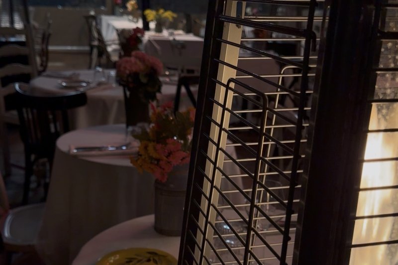 La Table d’Augustine - Notre terrasse fermée et chauffée