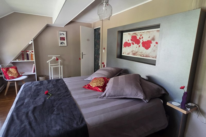 chambre "Symphonie poppy" et "Azur"