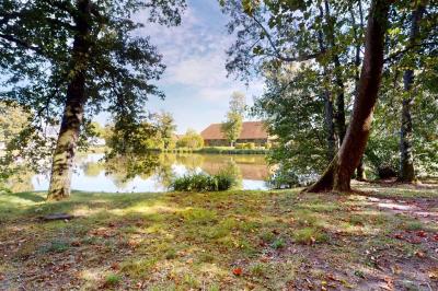 Espace d'attente avec fauteuils noirs, tables basses, escalier en bois courbé et plantes dans un intérieur lumineux.