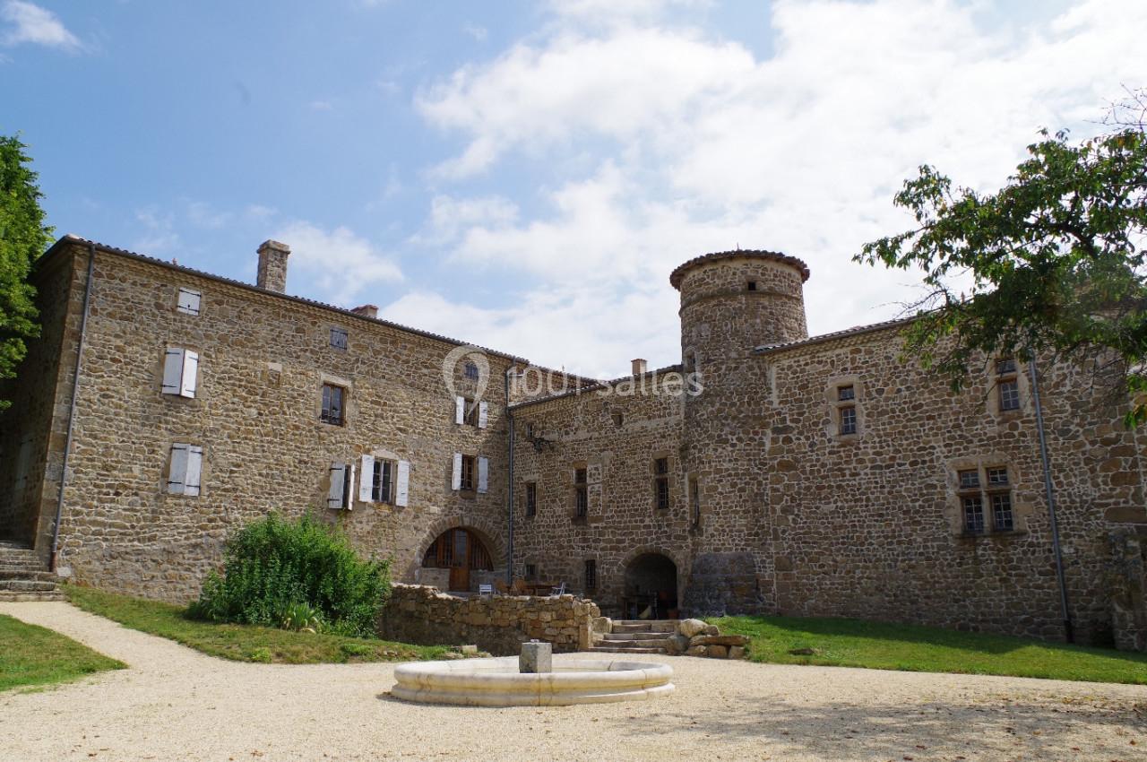 Location salle Saint-Romain-d'Ay (Ardèche) - Le Manoir de Munas #1