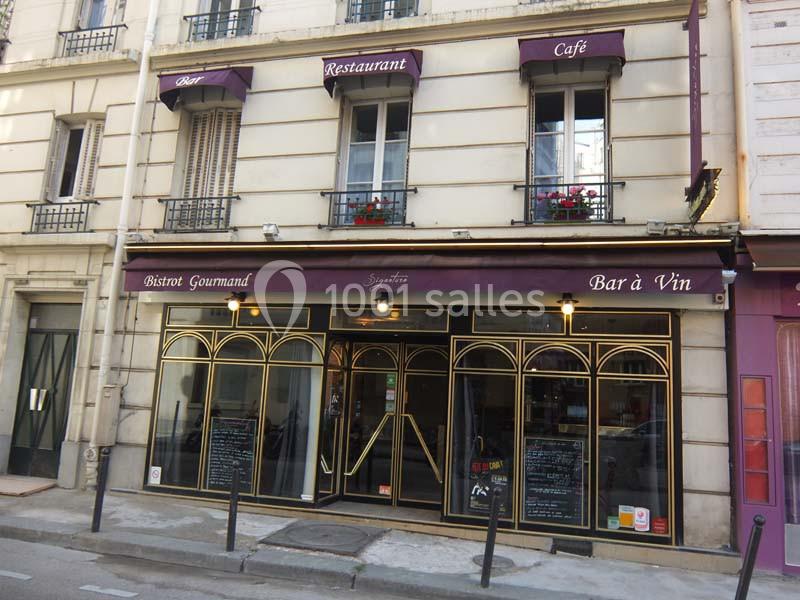 Location salle Paris 15 (Paris) - Restaurant Signature #19