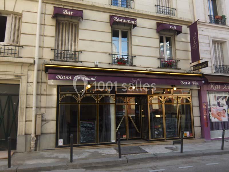 Location salle Paris 15 (Paris) - Restaurant Signature #20