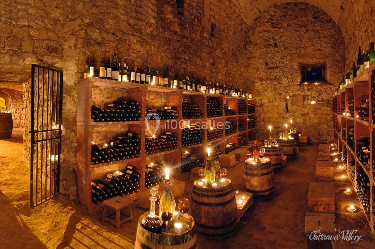 Caves médiévales pour dégustation