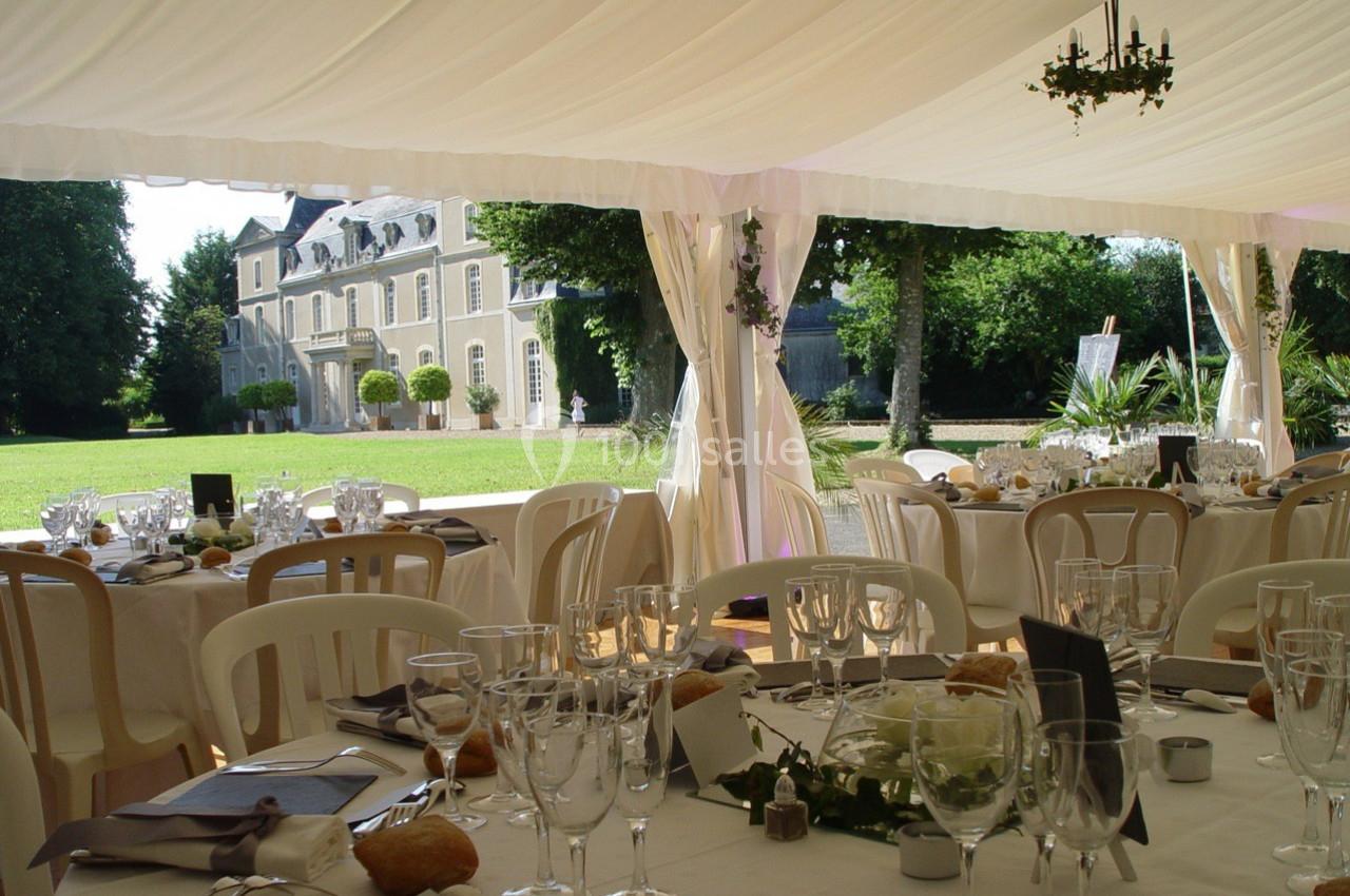 Location salle La Quinte (Sarthe) - Château d'Eporcé #3