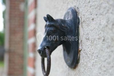 Deux canapés gris dans un salon lumineux avec une grande fenêtre, une lampe allumée et des décorations murales.