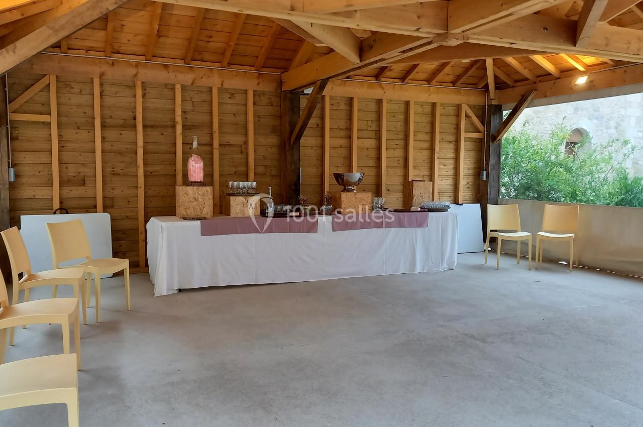 Anniversaire, véranda pour cocktail/repas enfants, La Croisée des Possibles