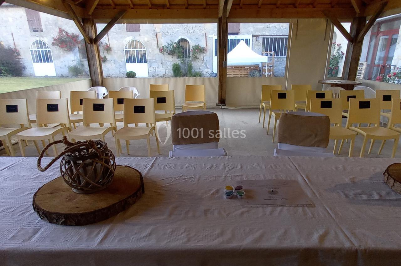 Cérémonie en véranda à La Croisée des Possibles Crépy-en-Valois Oise