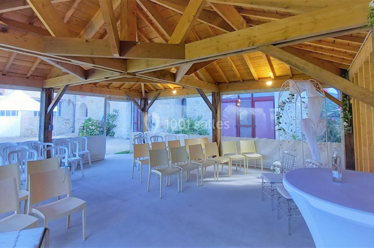 Votre cérémonie en véranda plan B ou choix à La Croisée des Possibles Oise