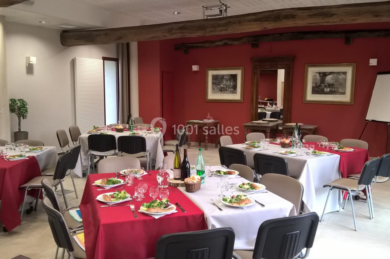 Dîner géré en salle La Croisée des Possibles OIse