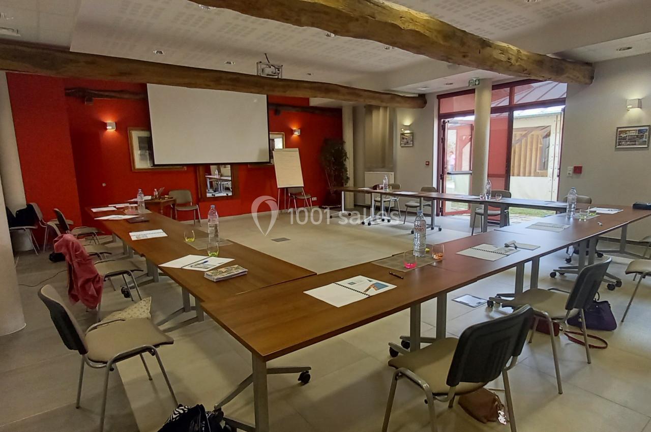 Salle en U 25 participants La Croisée des Possibles Oise