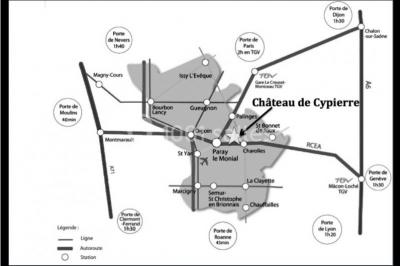 Location salle Volesvres (Saône-et-Loire) - Château De Cypierre #20