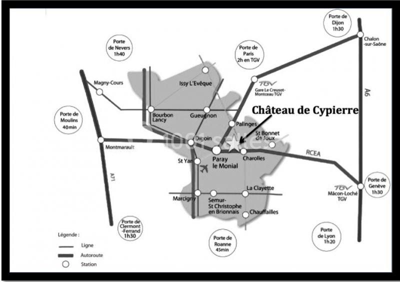 Location salle Volesvres (Saône-et-Loire) - Château De Cypierre #20