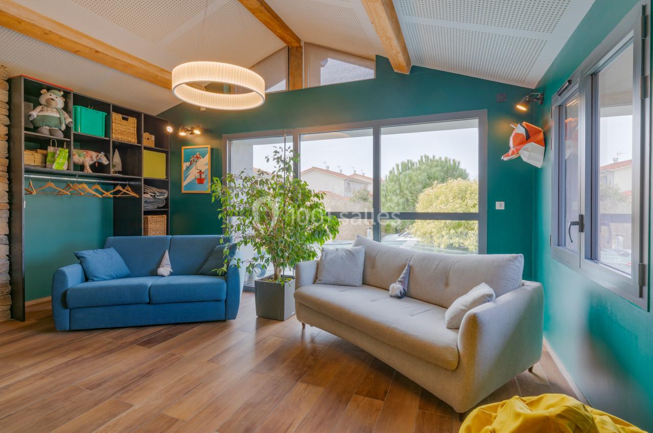 Salon du pavillon de la grange