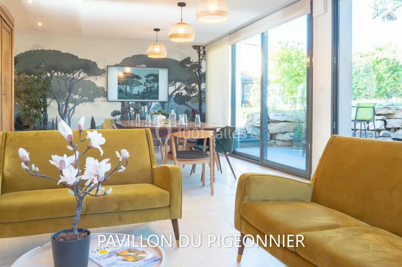 Salon du pavillon principal