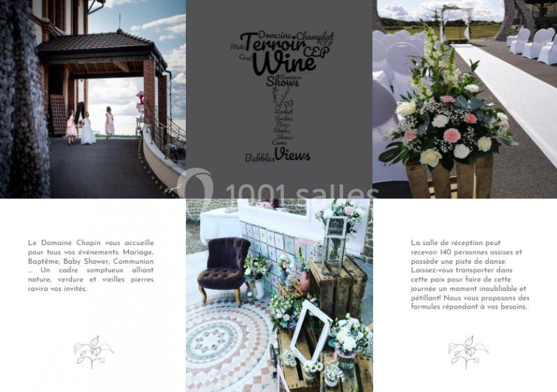 Location salle Champlat-et-Boujacourt (Marne) - Château Du Domaine Chopin #23