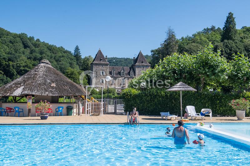 Location salle Argentat (Corrèze) - Camping Argentat - Château Du Gibanel #8