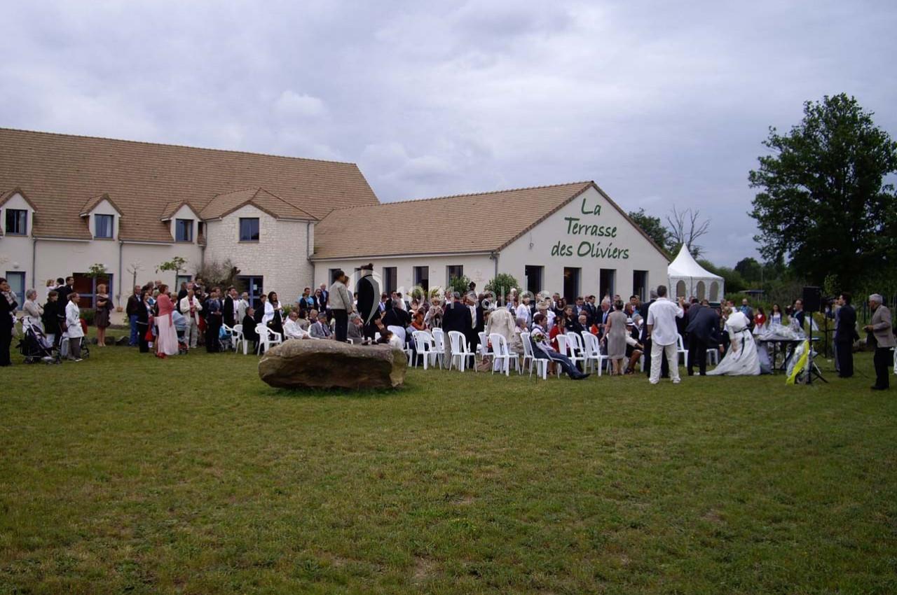 Location salle Mansigné (Sarthe) - La Terrasse des Oliviers #2