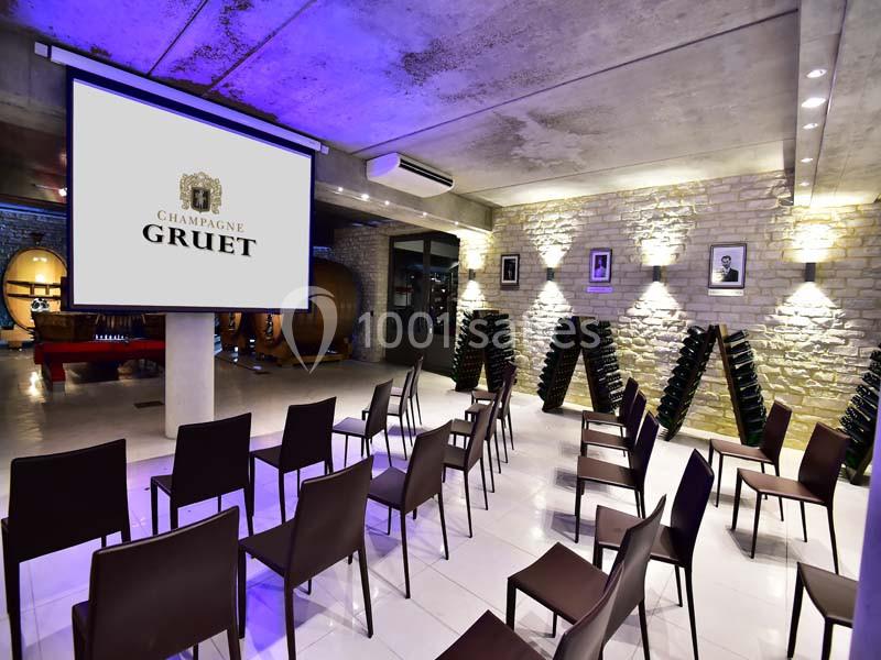 Location salle Buxeuil (Aube) - Champagne Gruet #2