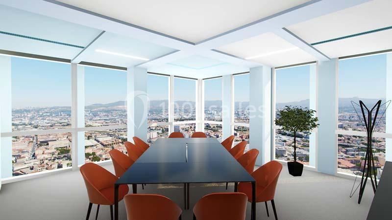 World Trade Center Marseille Provence  – Sky Center Tour La Marseillaise - galerie - photo 3