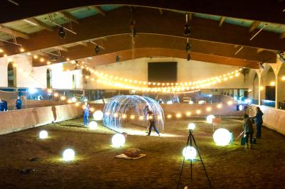 Assortiment de fromages et saumon fumé sur une table avec une bouteille de vin rouge, verres et cheminée en arrière-plan.