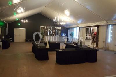 Plan illustré du Château de Jallanges et de ses jardins Renaissance avec numéros correspondant aux lieux décrits.