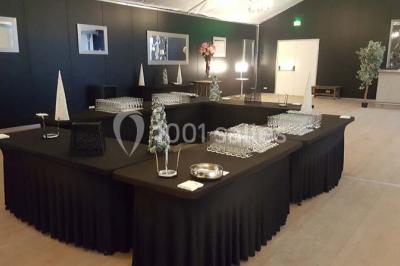 Plan illustré du Château de Jallanges et de ses jardins Renaissance avec numéros correspondant aux lieux décrits.