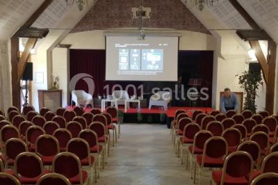 Plan illustré du Château de Jallanges et de ses jardins Renaissance avec numéros correspondant aux lieux décrits.