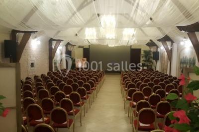 Plan illustré du Château de Jallanges et de ses jardins Renaissance avec numéros correspondant aux lieux décrits.