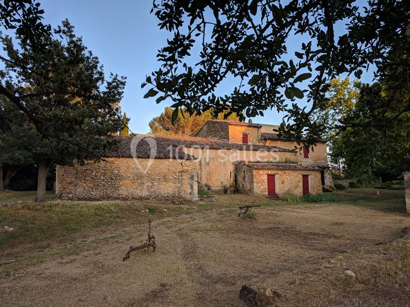 La ferme - Vue depuis l'Ouest