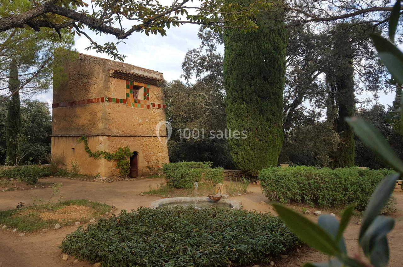 Le pigeonnier - Vu depuis l'Ouest