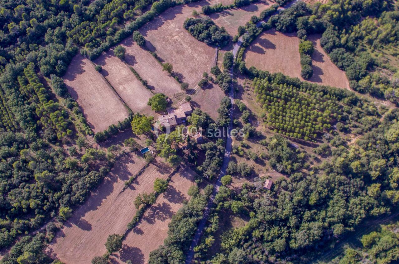 Vue aérienne du Domaine - 2020