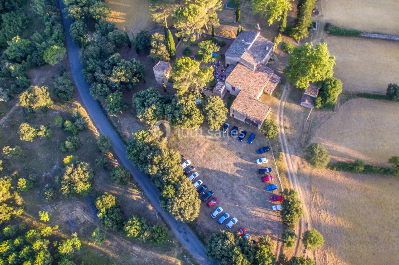 Vue aérienne du Domaine - Mariage