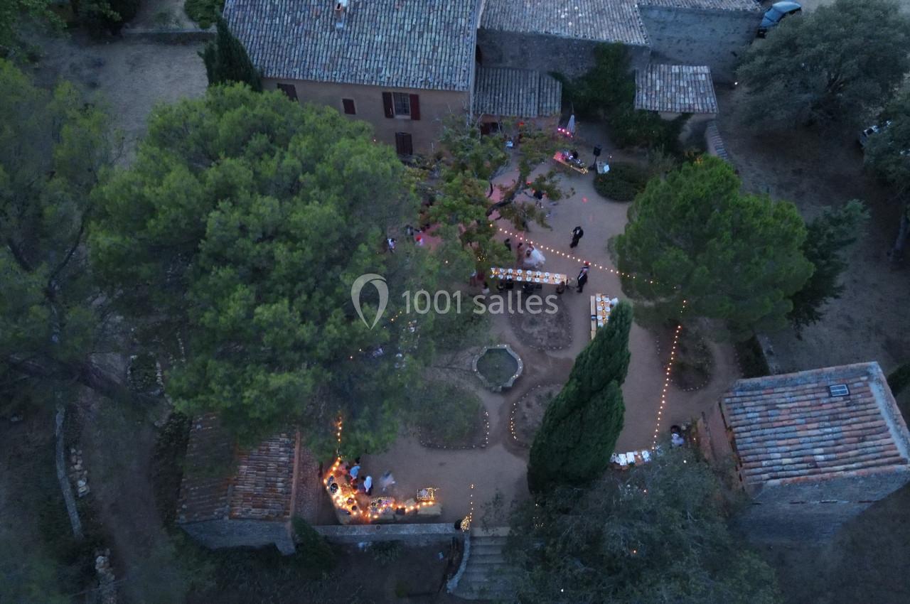 Vue aérienne du Domaine - Mariage