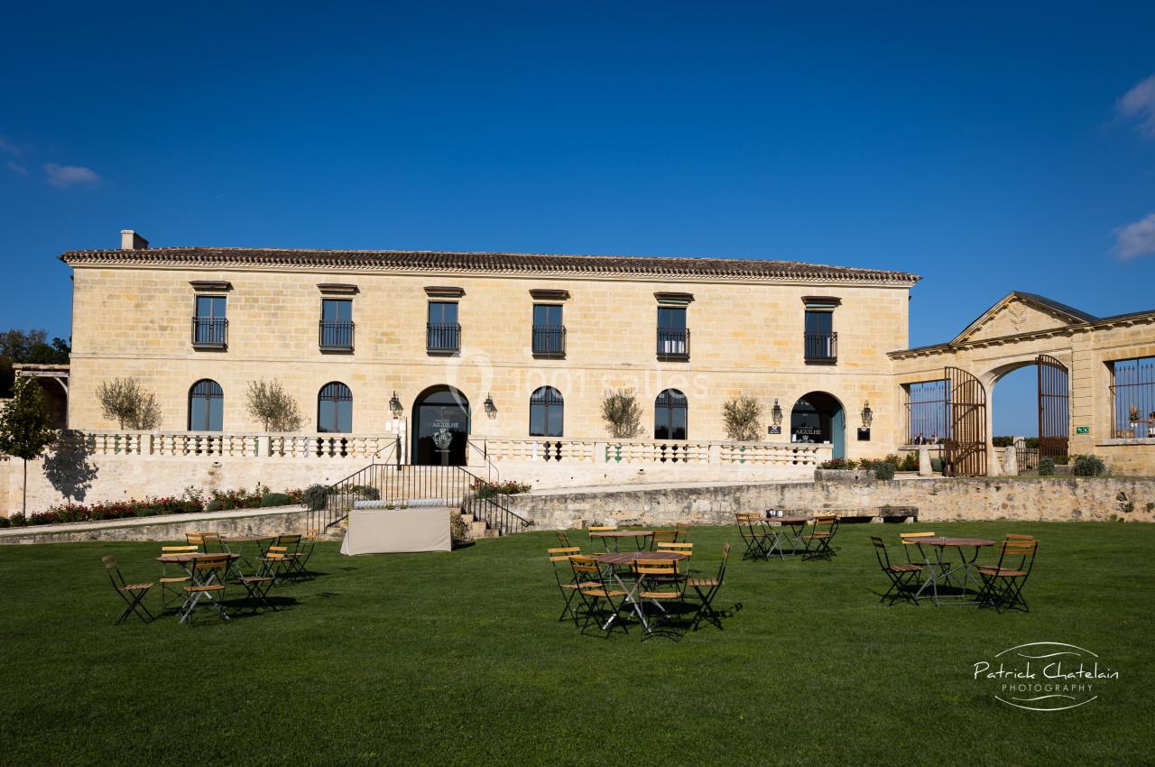 Location salle Saint-Philippe-d'Aiguille (Gironde) - Château d'Aiguilhe #1