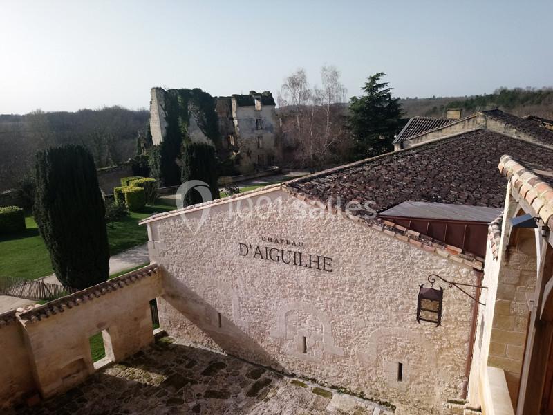 Location salle Saint-Philippe-d'Aiguille (Gironde) - Château d'Aiguilhe #1