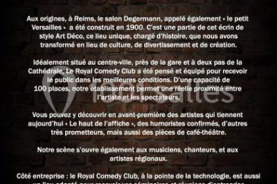 Location salle Reims (Marne) - Royal Comedy Club #8