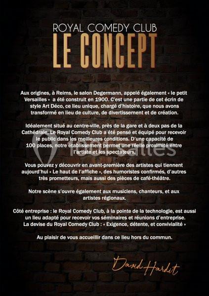 Location salle Reims (Marne) - Royal Comedy Club #6