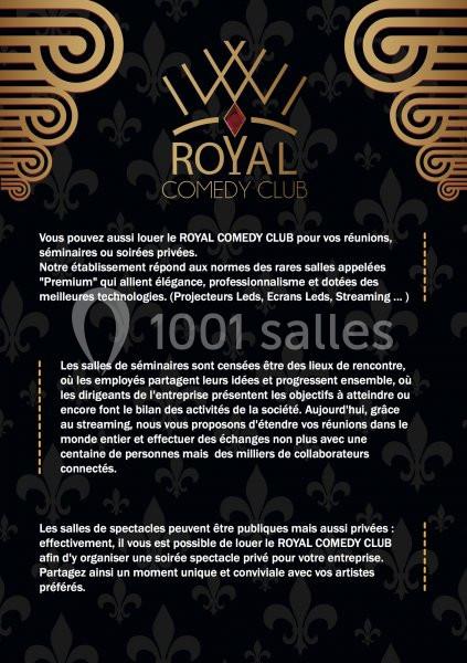 Location salle Reims (Marne) - Royal Comedy Club #7