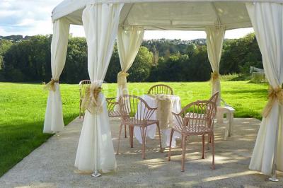 Plateaux de bouchées apéritives avec fromage, raisin, jambon et brochettes, accompagnés de verres de champagne en arrière…