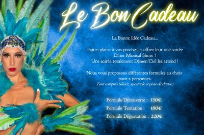 Brochure promotionnelle pour un domaine événementiel avec informations de contact, services proposés et visuels associés.