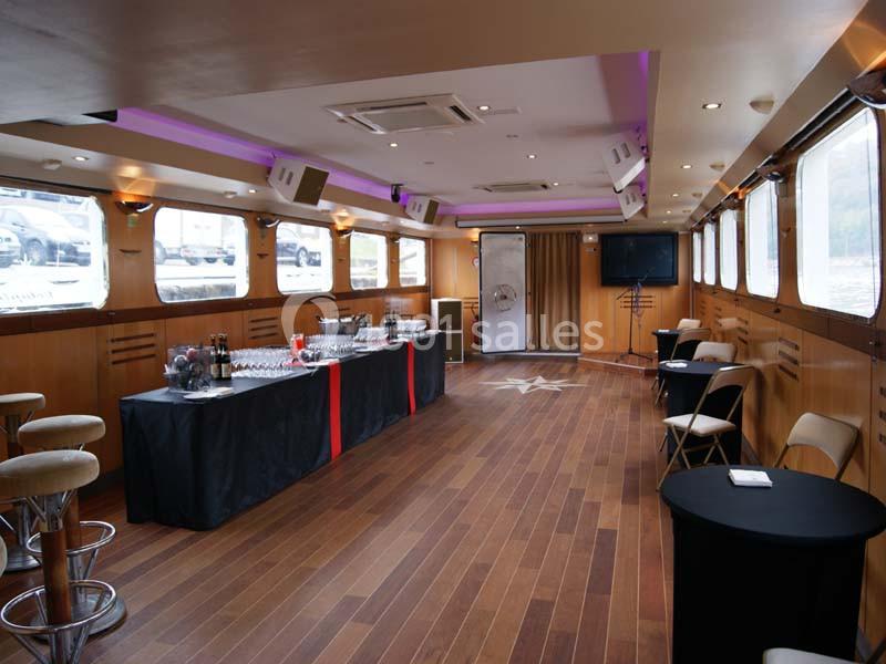 Location salle Lyon 2 (Rhône) - Bateau Volupté #3