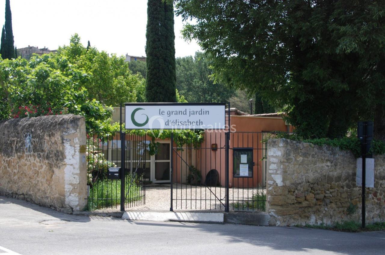 Location salle Lauris (Vaucluse) - Le Grand Jardin d'Elisabeth #1