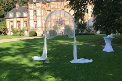 Miniature Location salle Lyons-la-Forêt (Eure) - Château de Fleury La Foret #2 Chambre verte (2 pers)