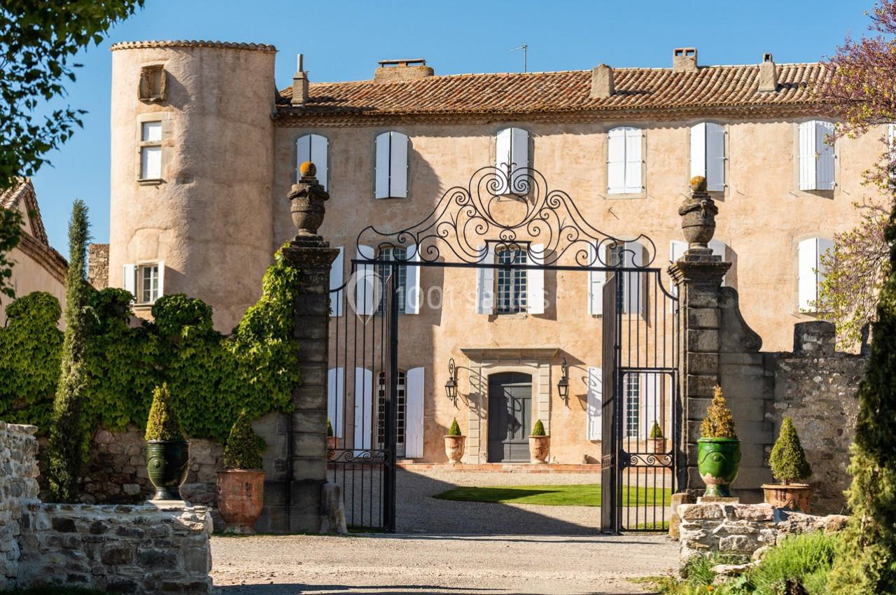 Location salle Caunes-Minervois (Aude) - Château de Villerambert #4