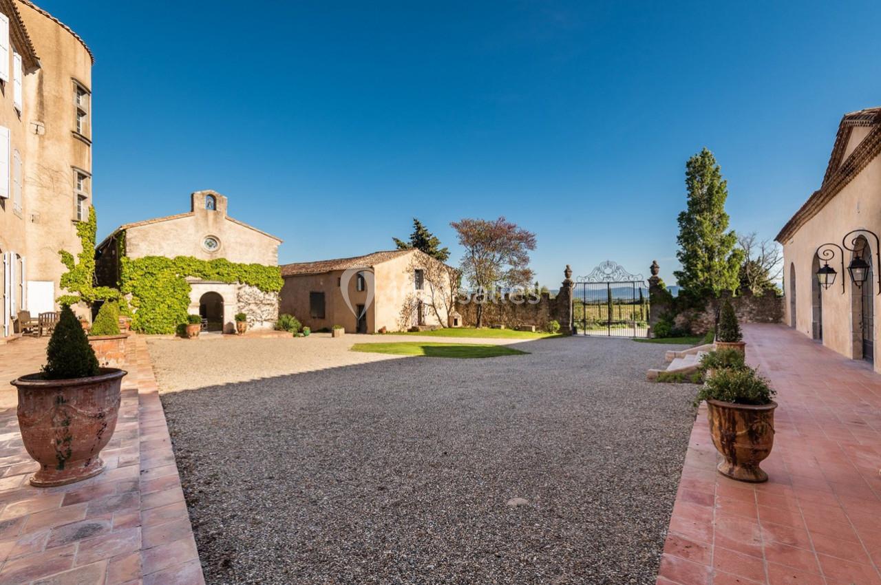 Location salle Caunes-Minervois (Aude) - Château de Villerambert #3